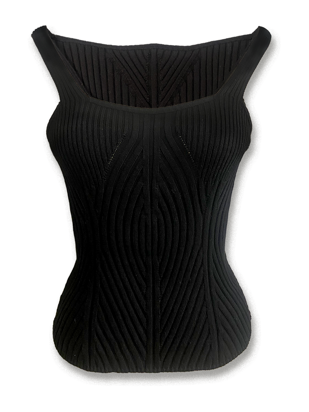 Plaited Rib Vest