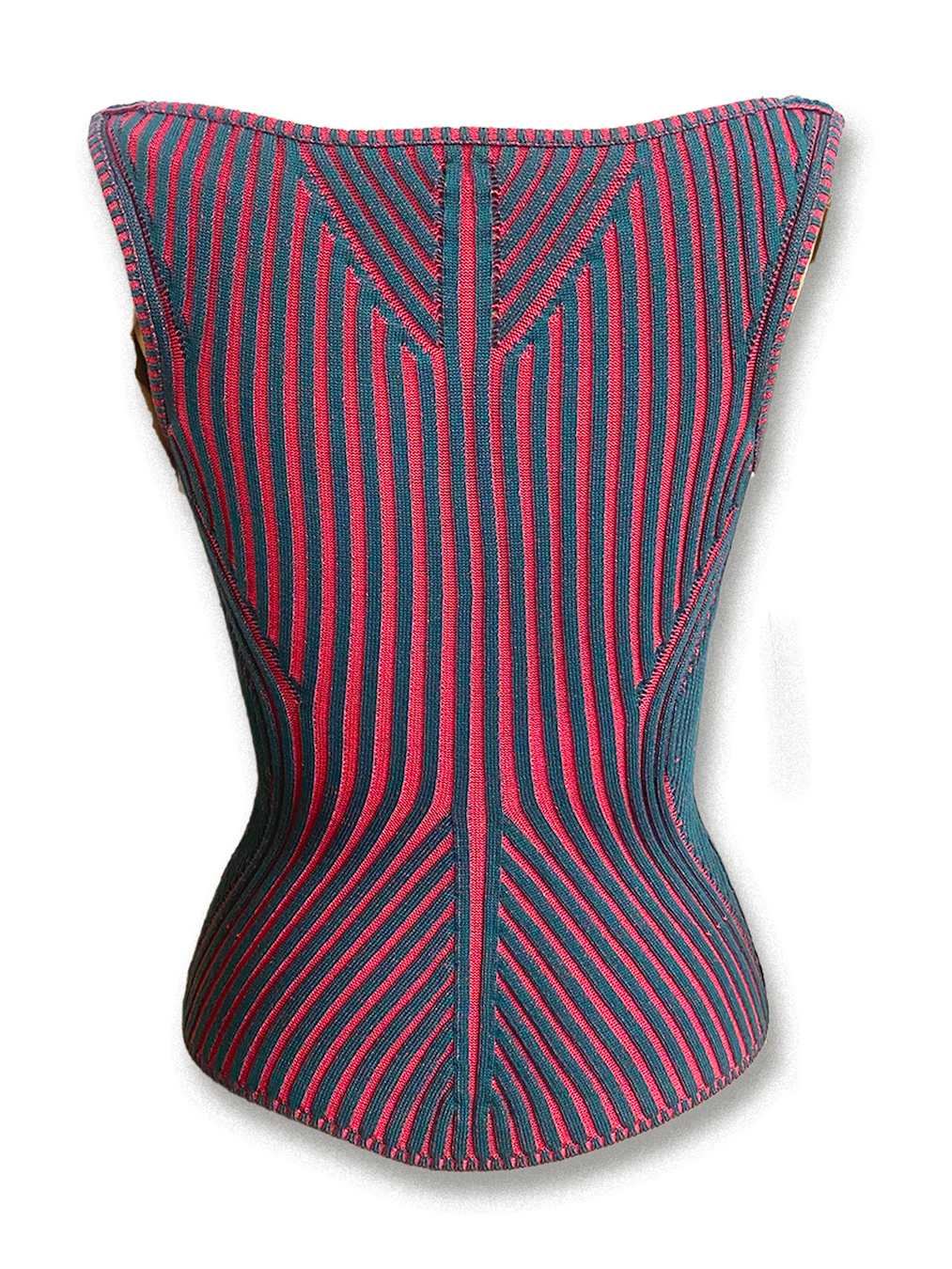 Plaited Rib Vest