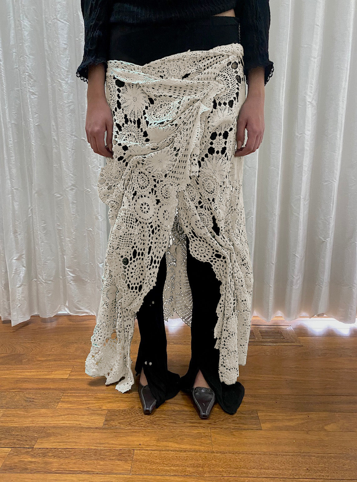 Crochet Wrap Skirt