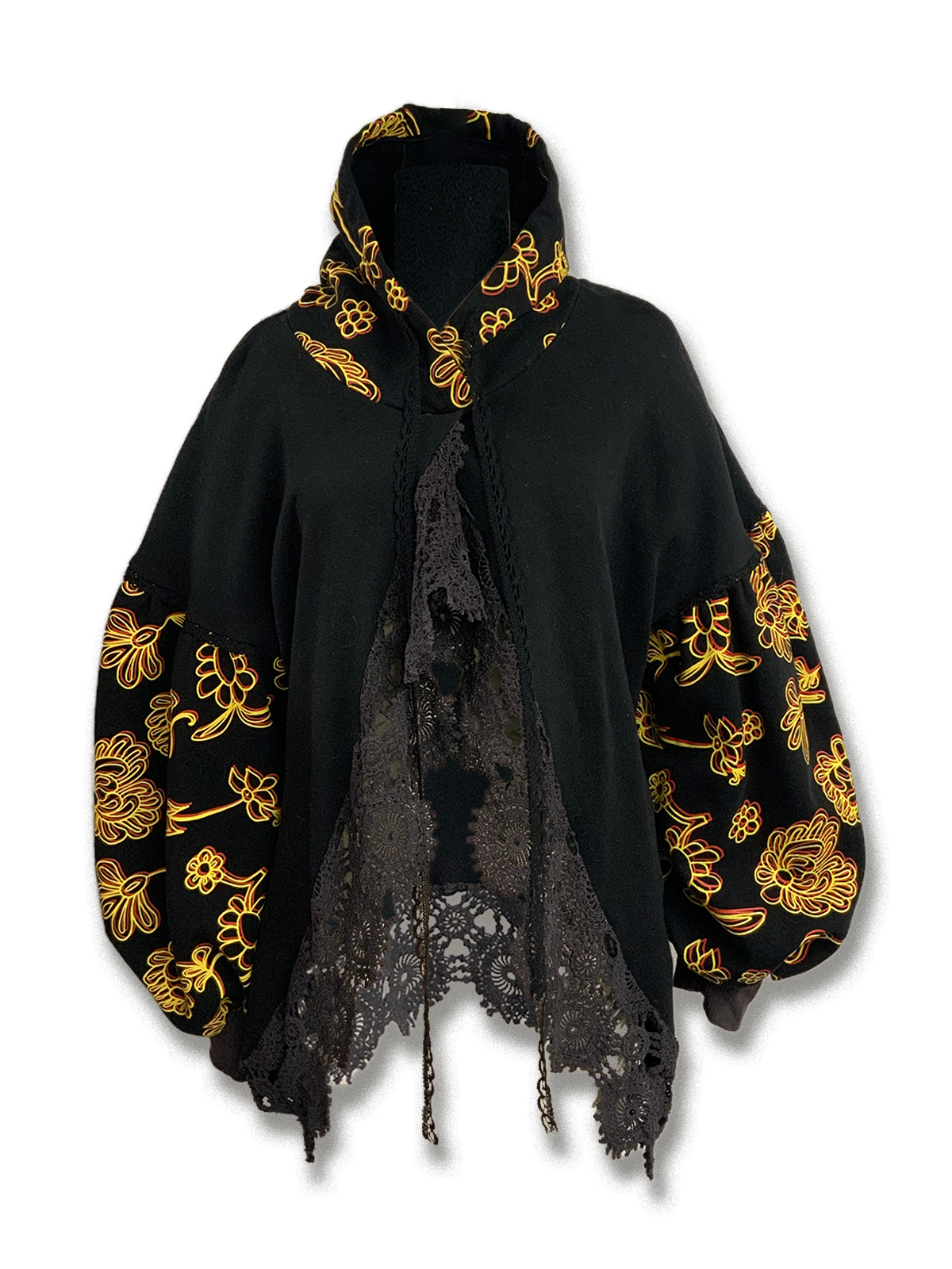 Crochet Crossover Hoodie