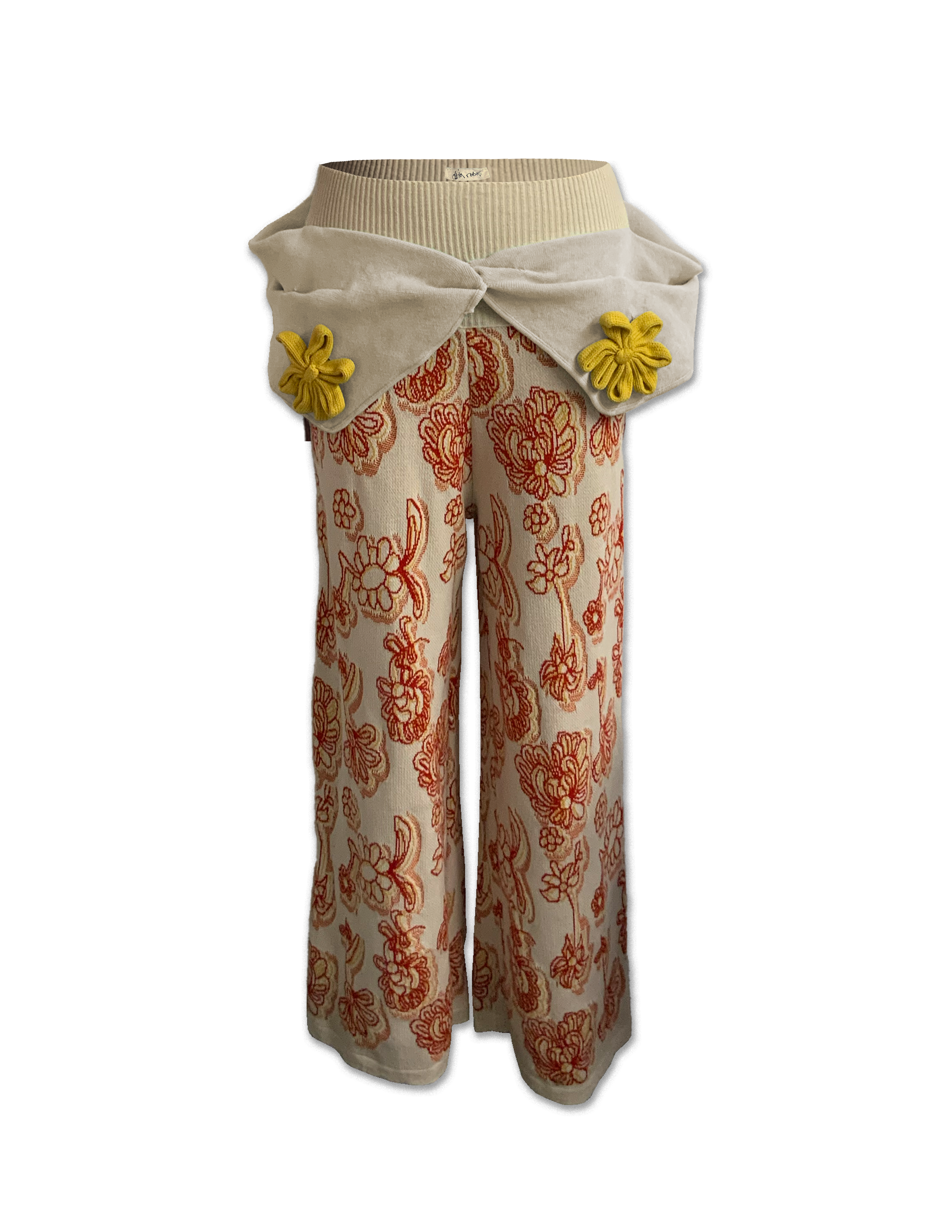 Mantua Floral Jacquard Trousers - Olivia Rubens